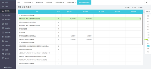 excel財務軟件管理系統